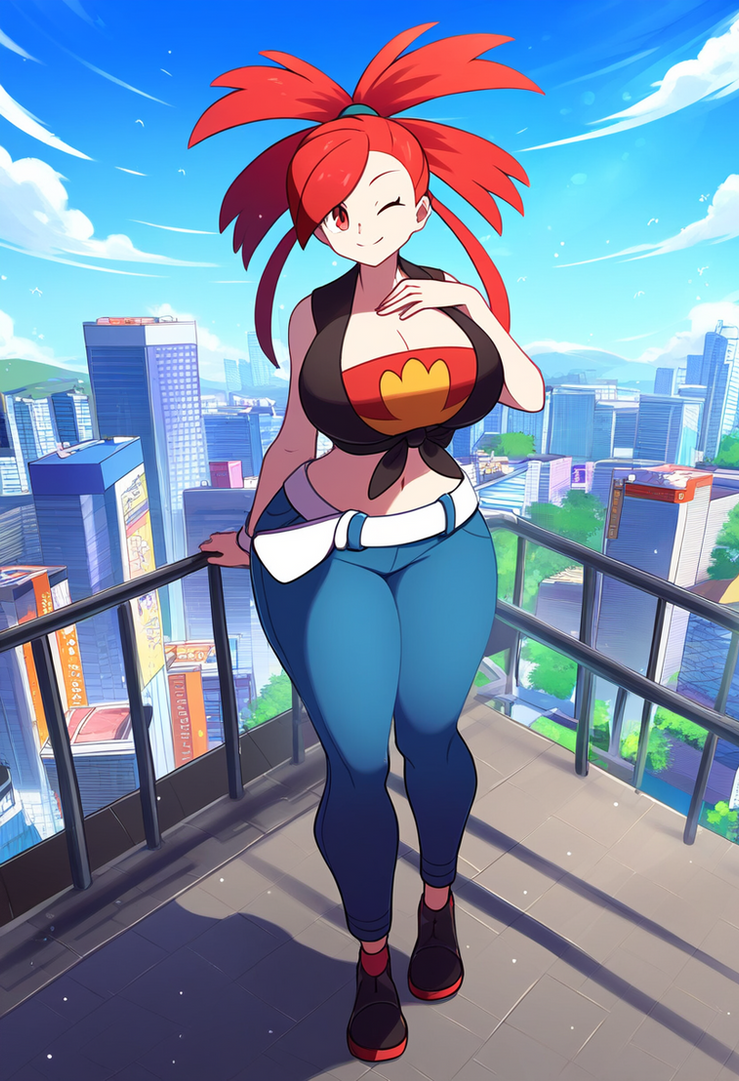 Red5805 Flannery (Pokemon) 3 by red5805 on DeviantArt