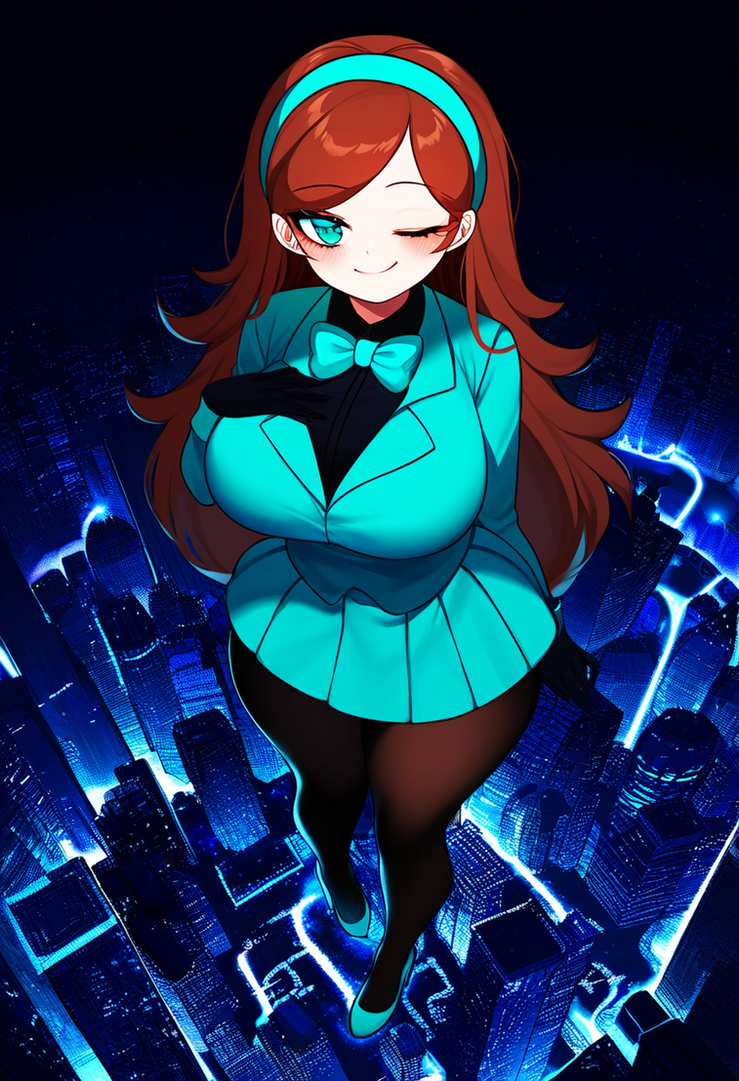 Red5805 Reverse Mabel/Mabel Gleeful as a giantess 2 by red5805 on DeviantArt