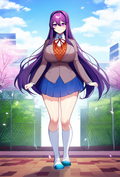 Yuri (Doki Doki Literature Club) 5