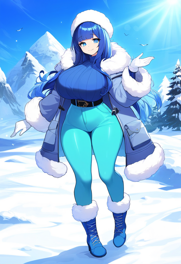 Red5805 Lucia in her winter coat by red5805 on DeviantArt