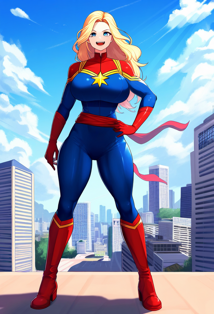 Red5805 Carol Danvers/Captain Marvel 2 by red5805 on DeviantArt