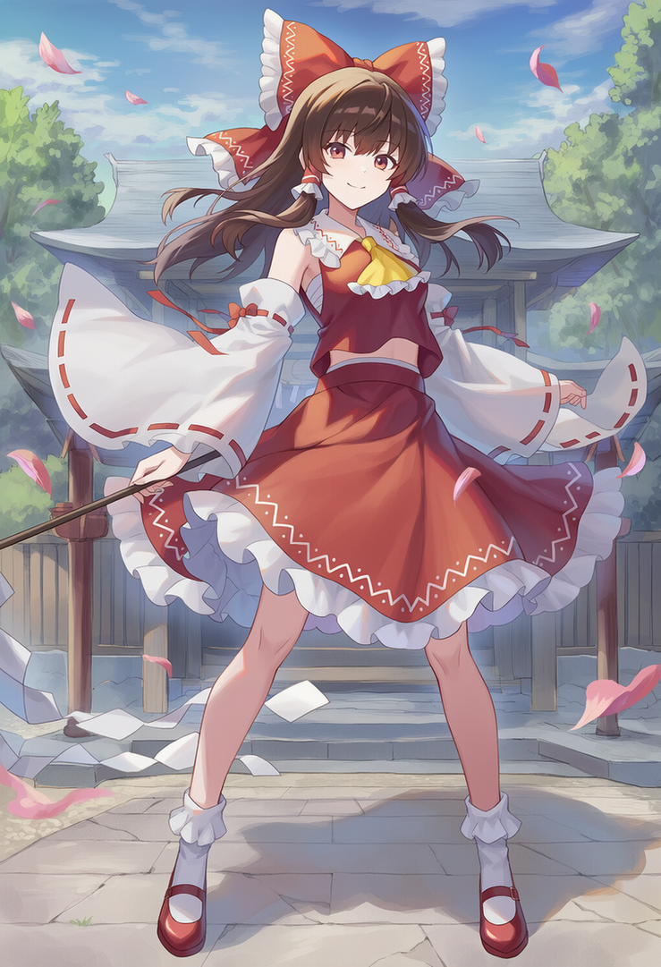 Red5805 Reimu Hakurei 5 by red5805 on DeviantArt