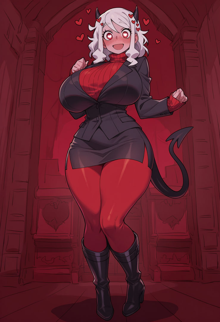 Red5805 Modeus (Helltaker) 2 by red5805 on DeviantArt