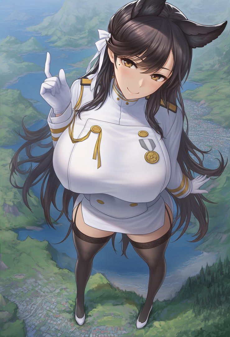 Atago (Azur Lane) as a giantess by red5805 on DeviantArt