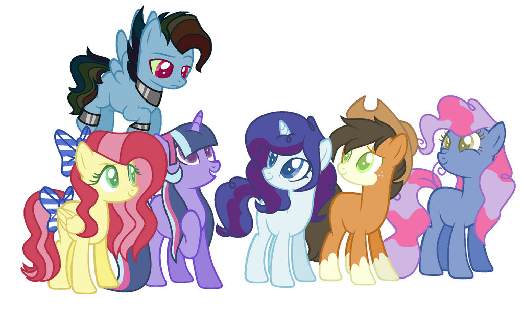 Mane 6 Next Gen by ThatExplicitBoyo on DeviantArt