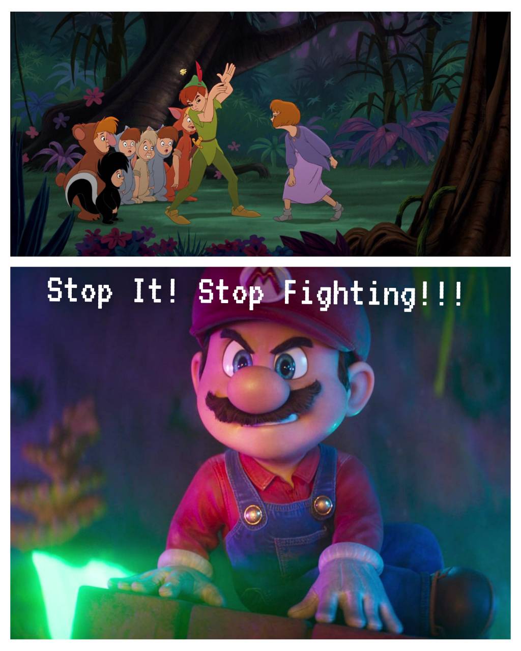 Mario Breaks Arguing Peter Pan And Jane by microsoftmurciano04 on ...