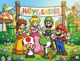 Happy Easter! (Super Mario Bros. Edition)