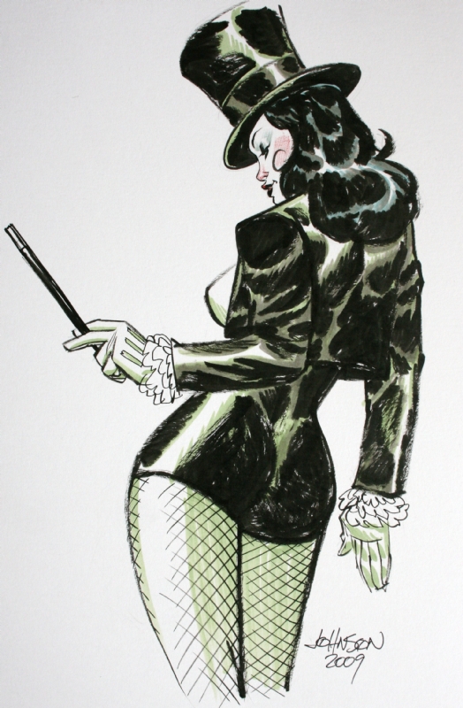 Zatanna convention sketch