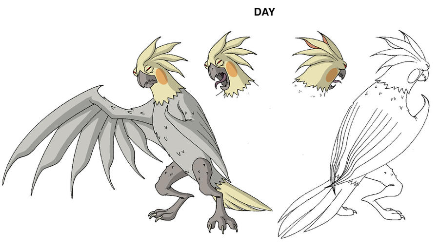 Ben 10 Mutant Parrot design