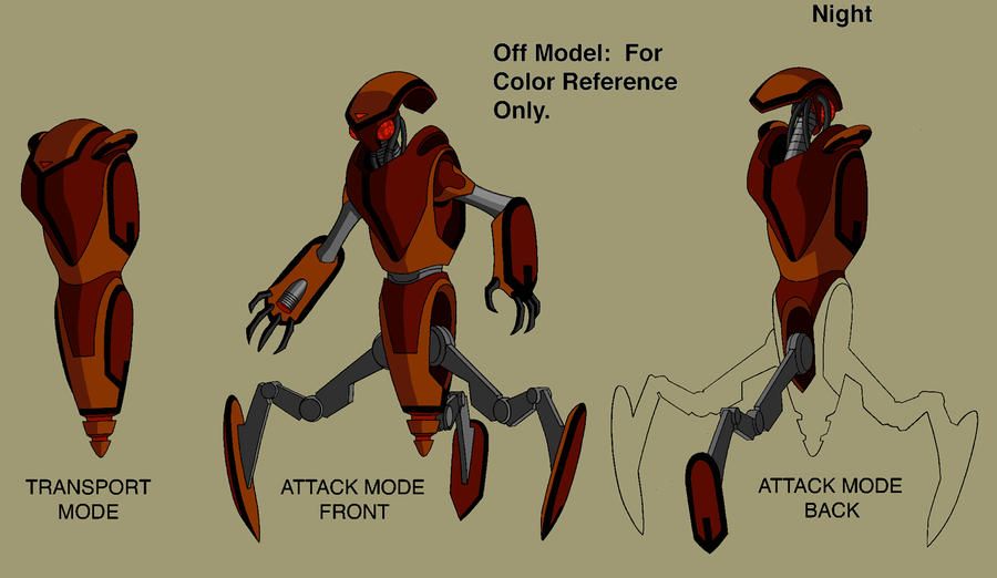 Ben 10 Attack robot design by Devilpig on DeviantArt