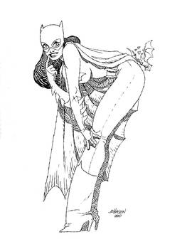 Batgirl Con sketch