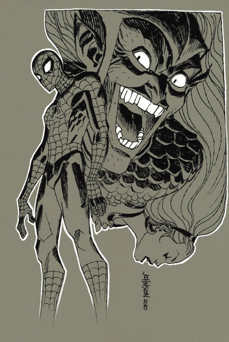 Spider-man con commission by Devilpig