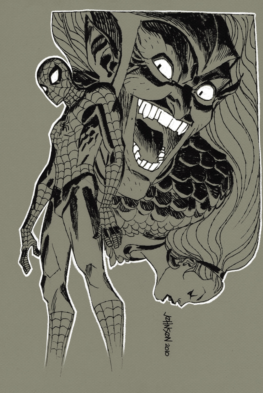 Spider-man con commission by Devilpig