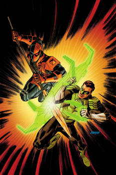Deathstroke VS Green Lantern