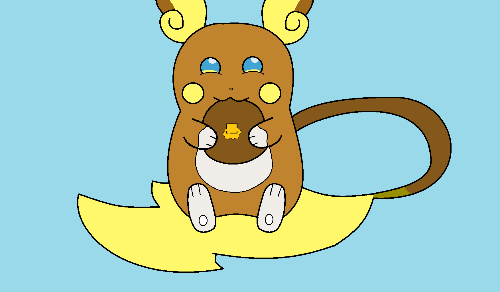 Aloha Ryeahchu Alolan Raichu by FrostGhidorah on DeviantArt