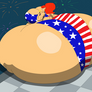 Mandy at the Pool on 4th of July