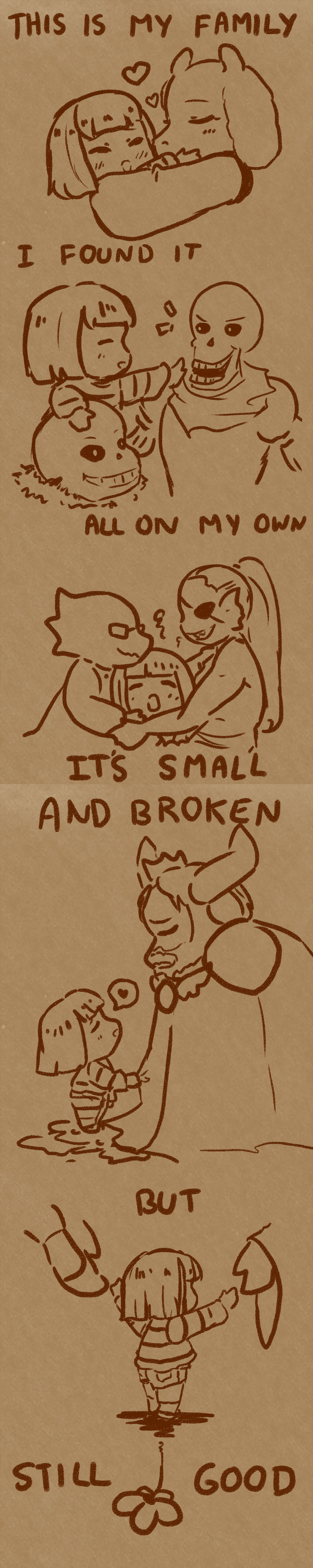 -Undertale-This Is My Family by sirenlovesyou