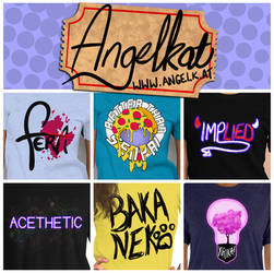 angelKat T-Shirt Designs Summer 2019