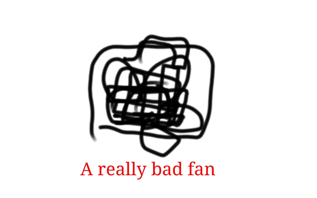 A really bad fan by MythicalBeastGMM on DeviantArt