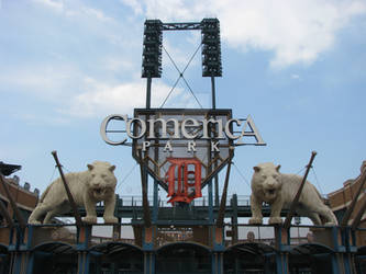 Comerica Park Entrance