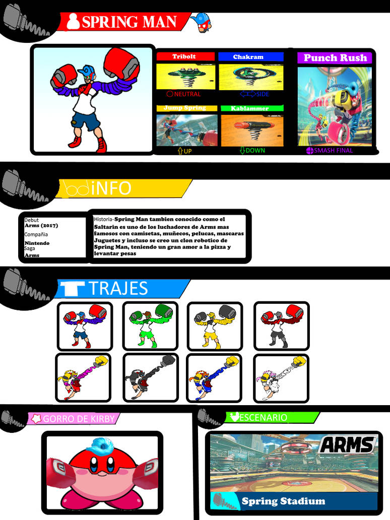 Spring Man Legend Spring man para smash by damianpaint467 on DeviantArt