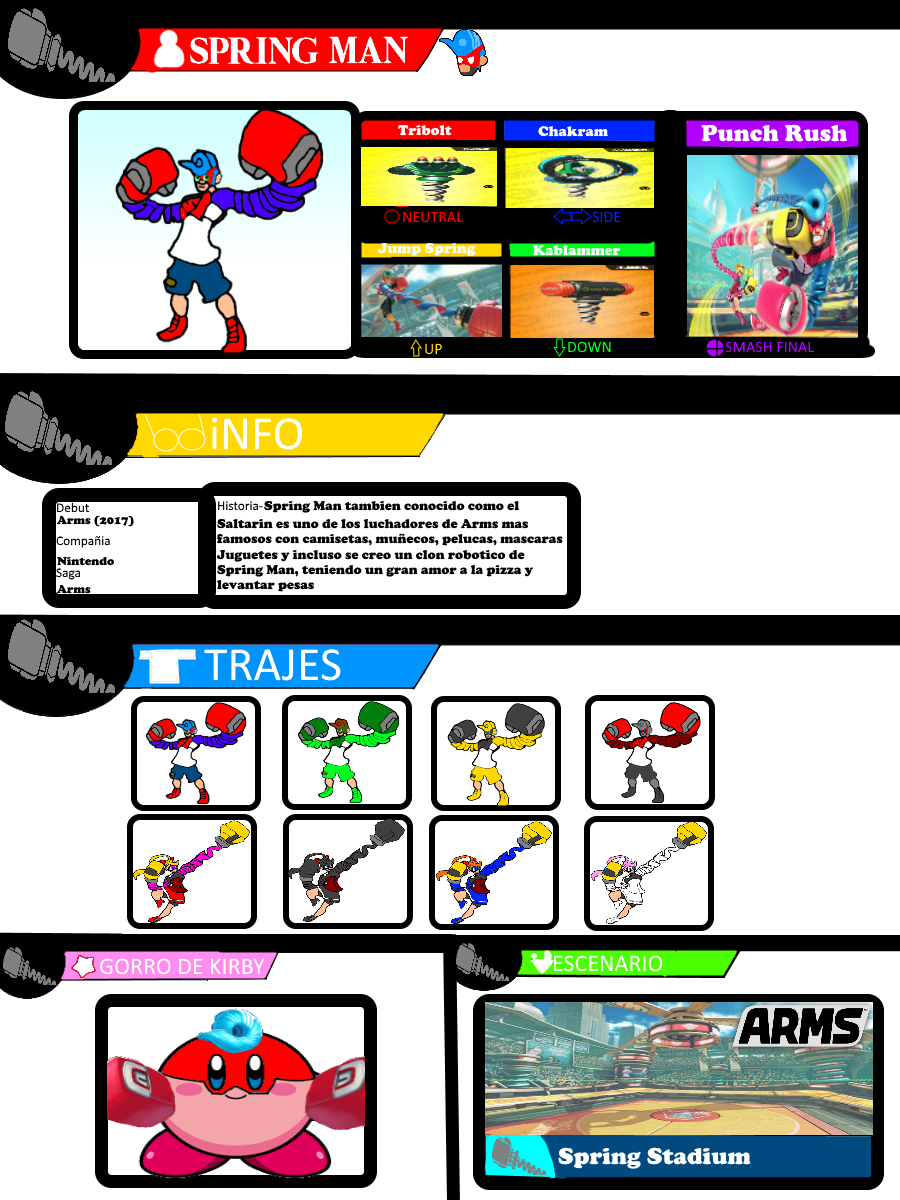 True Spring Man Example Spring man para smash by damianpaint467 on DeviantArt