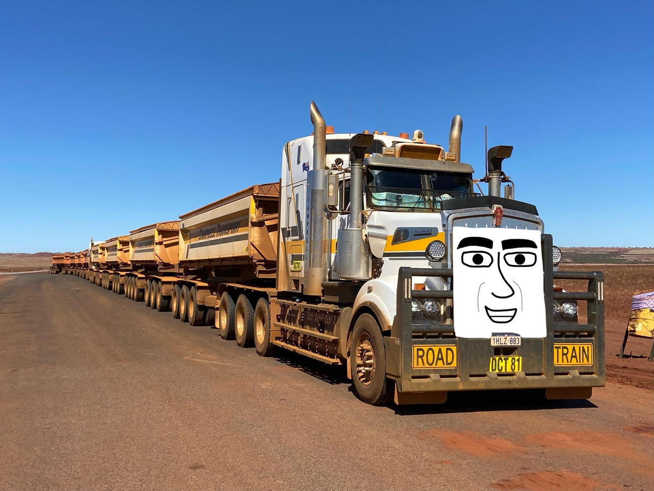 Road Train Wallpapers Stunning Kenworth Road Train HD Wallpaper
