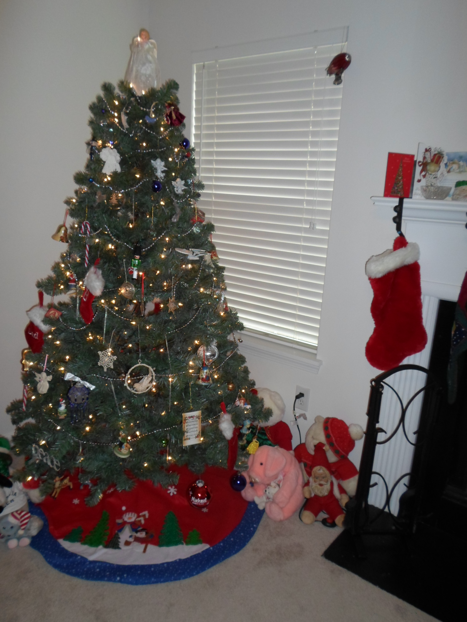 Christmas Tree and Stocking