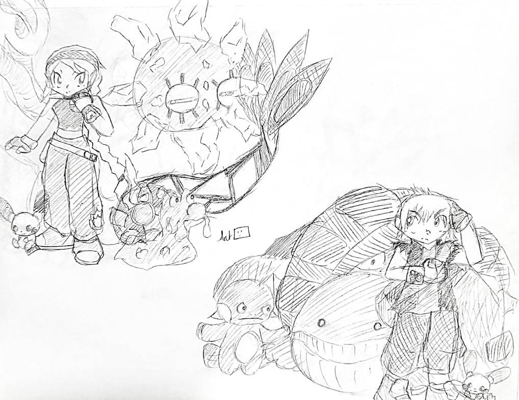 Pokemon Ruby/Sapphire/Emerald OC's (Part 1) by igglybuff206885 on