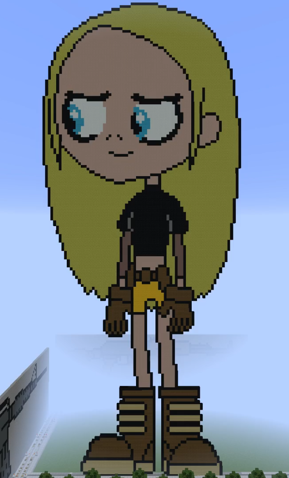 Minecraft Teen Titans Go Terra Pixel Art By Strikeclear On Deviantart