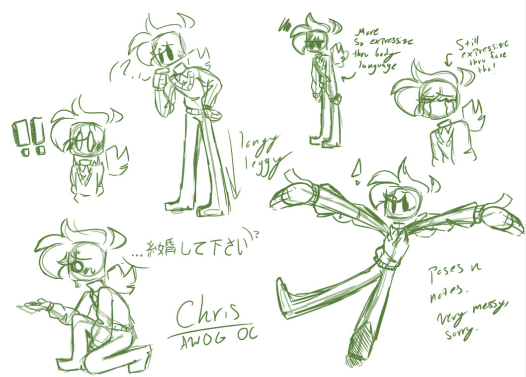 Note Taking Oc OC Poses n Notes by 1nd13P0p on DeviantArt