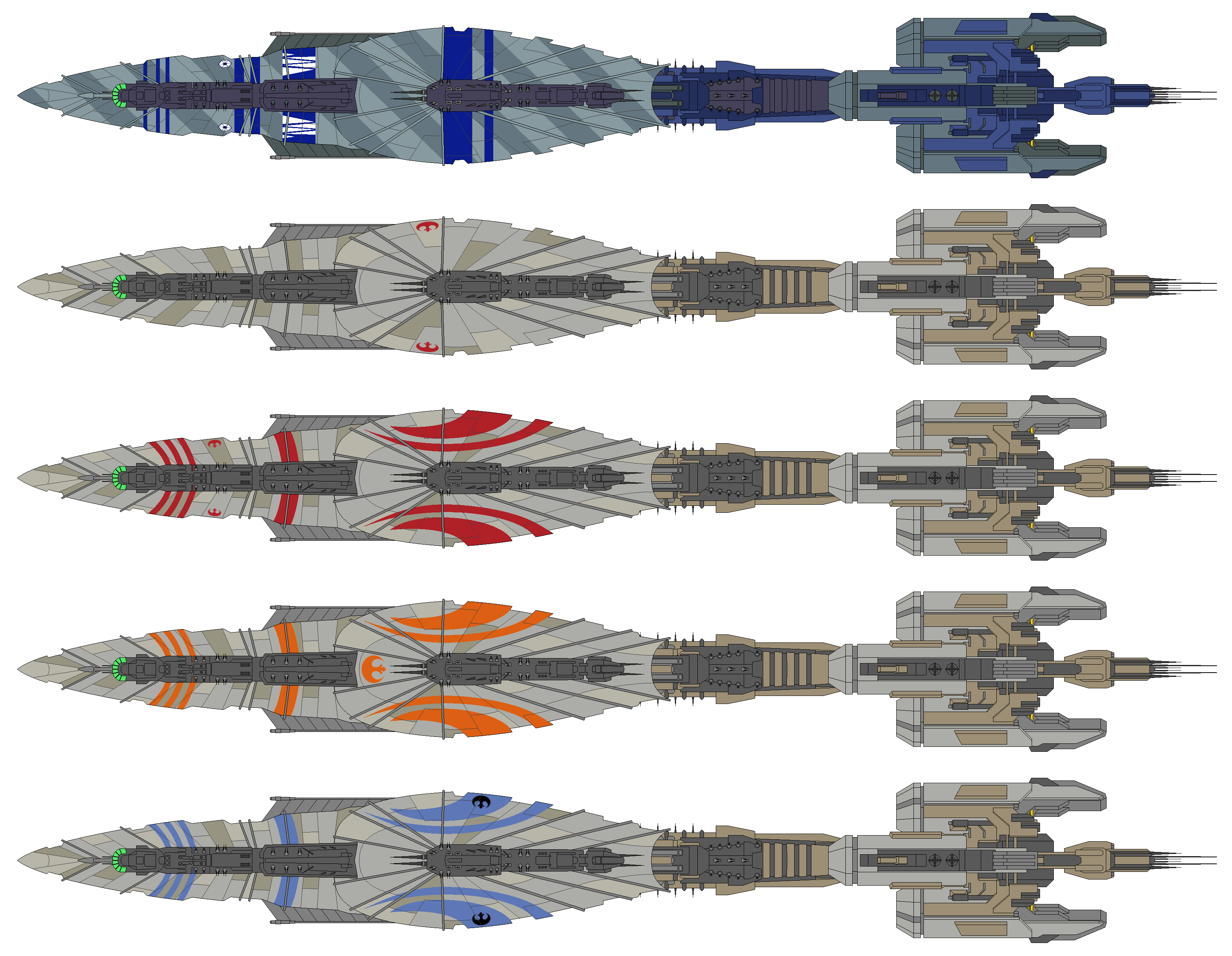 Recusant-class Light Destroyer by SorenNido on DeviantArt