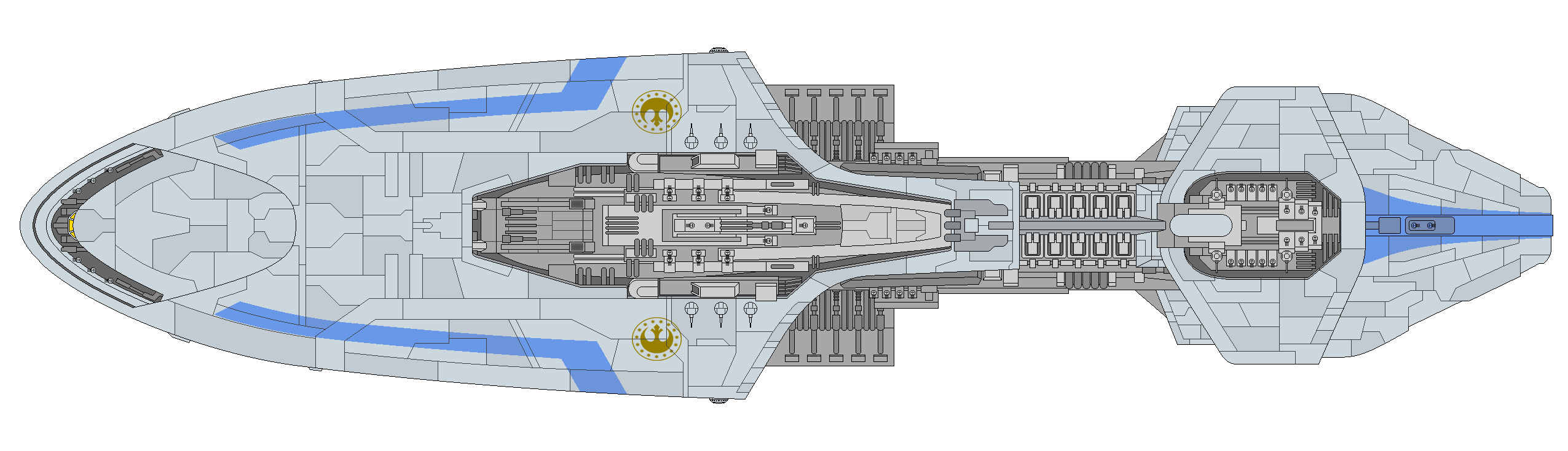 Defender Class Defender-class Heavy Frigate by SorenNido on DeviantArt