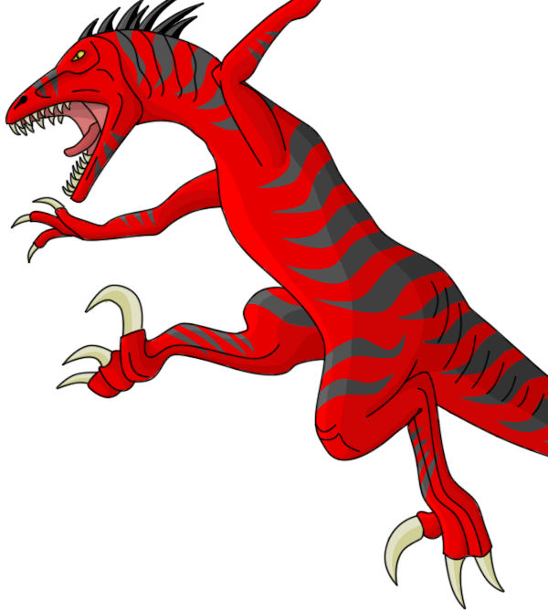 Red Raptor by kamakazi32 on DeviantArt