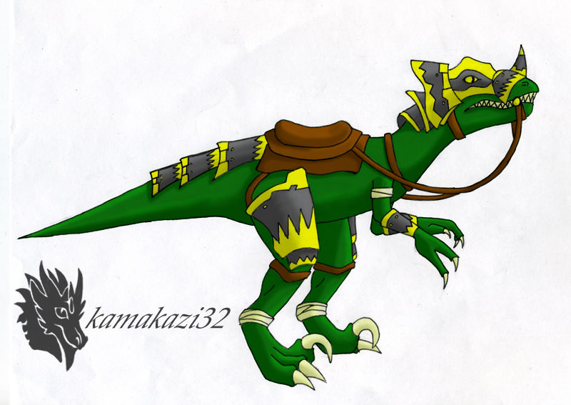 WoW raptor mount by kamakazi32 on DeviantArt