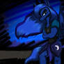 Princess Luna anthrofied