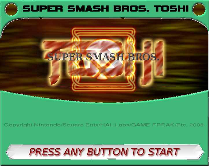 Toshi: Title Screen