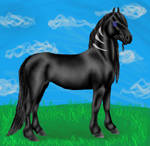 [Farrosian horse] Ariesaya - The princess of moon