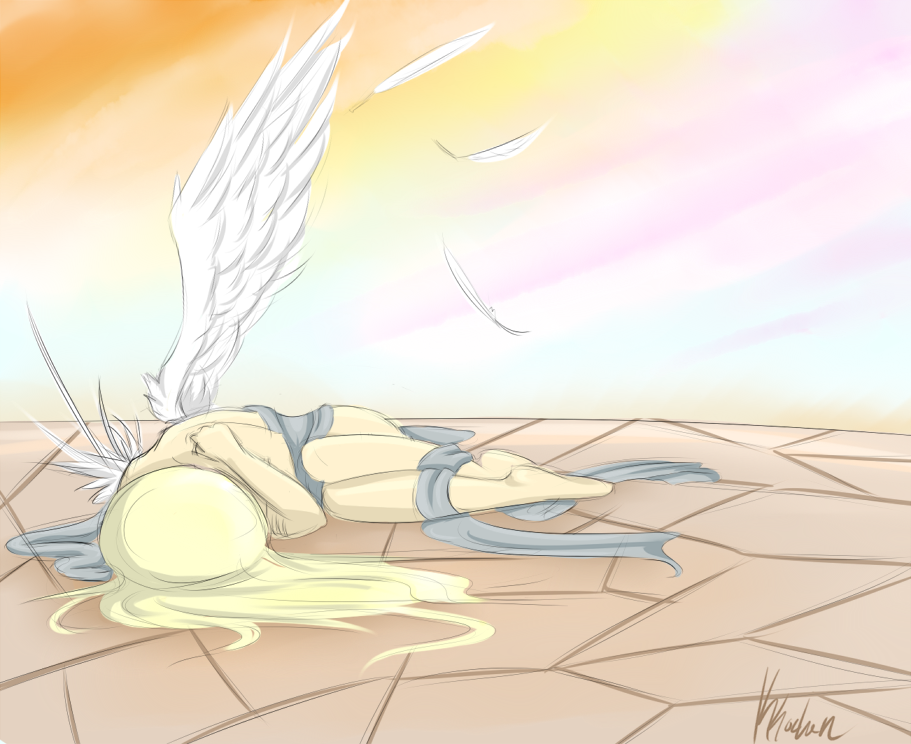 Fallen Desert Angel