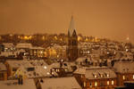 Stuttgart at Night - Winter by Katerianer