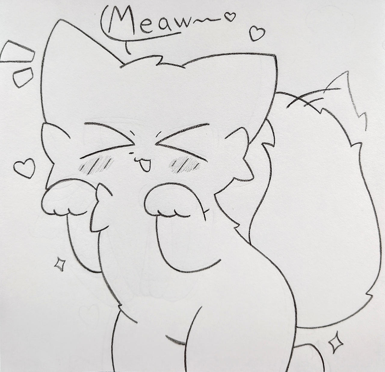 Meah Cartoon Meaw :3 by Carolltheduck on DeviantArt