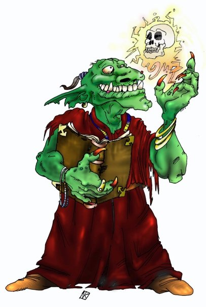 Goblin sorcerer