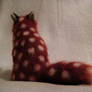 Needle felted Polka Fox 2