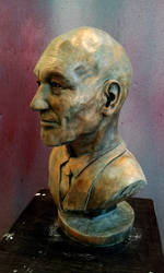 Sir Patrick Stewart bust