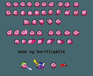 Custom Kirby sprites 3 by Hartflip0218 on DeviantArt