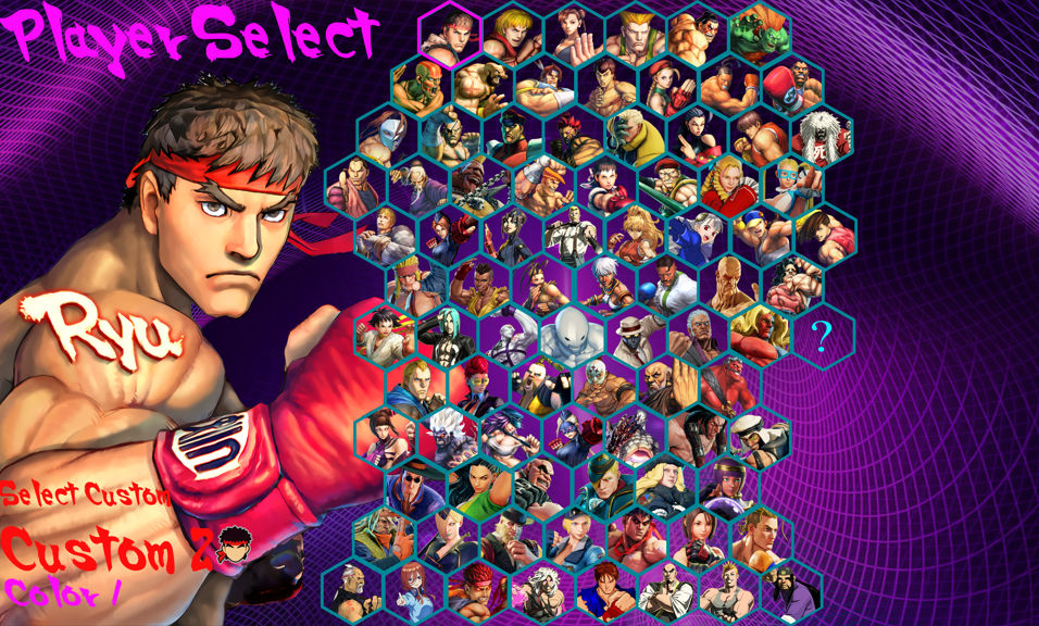 Super Street Fighter 4 Roster by Lunchbox5388 on DeviantArt