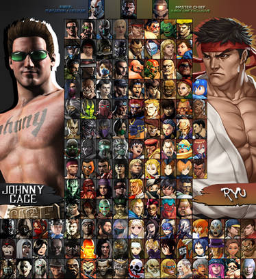 Mortal Kombat X Street Fighter Roster (I-VII) by xXKyraRosalesXx