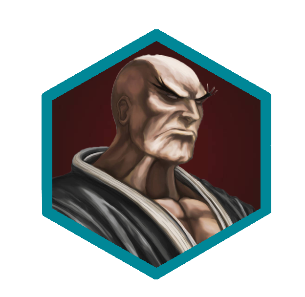 Sf Retsu Character StreetFighterArmaggedonRemixPlus+Retsu CSPortrait by NinoRoseArts on ...