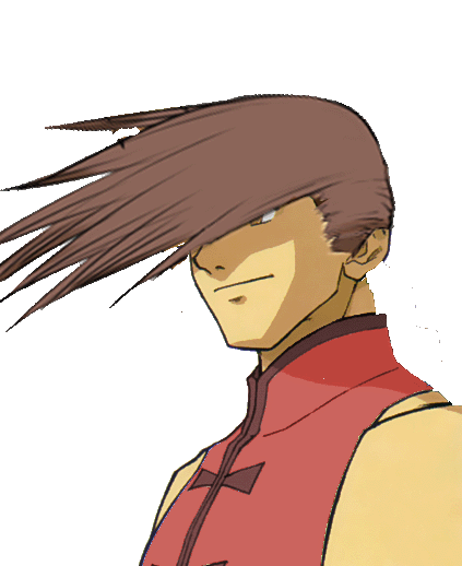 Evil Ryu Official Portrait from Street Fighter Alpha 3