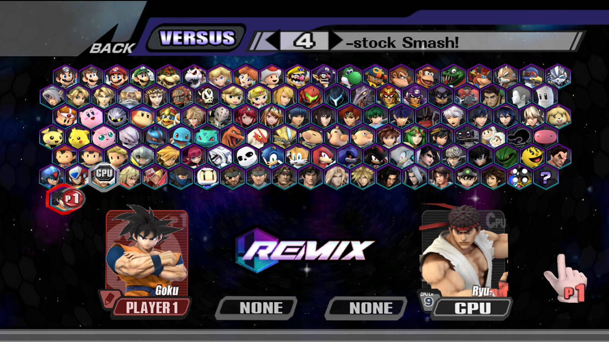 Goku in Super Smash Bros PMEX Remix by NinoRoseArts on DeviantArt